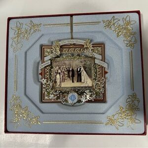 NWOT 2007 White House Historical Asso. X-mas Ornament Grover Cleveland Wedding